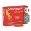 Laboratoire NaturAvignon Gelée Royale Ginseng Ampoules | Vitalité, Immunité, Vivacité intellectuelle | Gelée Royale 1000mg, Ginseng 1800mg, Vitamines B3 B6 | Fabriqué en France | 20 ampoules(10 jours)