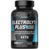 Electrolytes Hydratation 1575mg | 240 Comprimés | Electrolytes Sans Sucre Avec Sodium, Calcium, Magnesium Potassium - Énergie, Fonction Musculaire Sport, Fatigue | by Horbaach