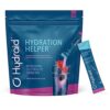 Hydraid Hydration Helper I Poudre electrolytes et de glucides I Réhydratation & récupération I 25 sachets I Après le sport et la fête I Poudre boisson isotonique I Vegan I Fruits des bois