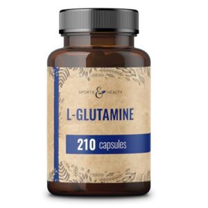 L Glutamine Gélules - 210 gélules - 750mg de L-Glutamine pure par dose journalière - acide aminé de très bonne qualité - sans additifs - 7 mois d'approvisionnement